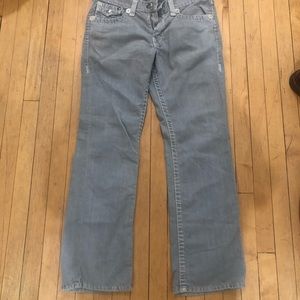 Grey True Religion Jeans